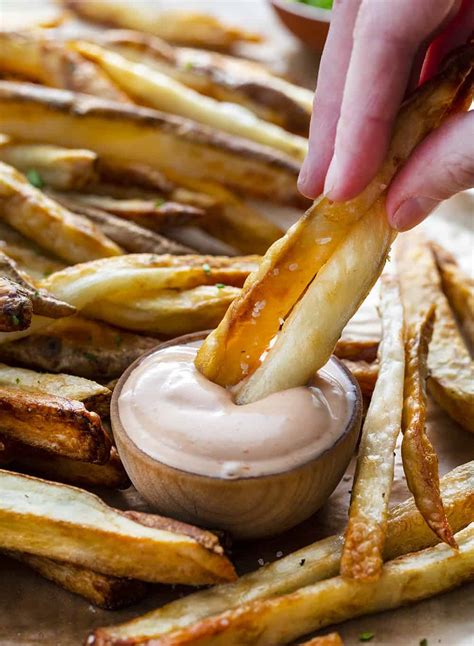 homemade salt and vinegar fries.